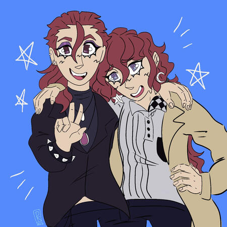 @stealthybaguette / two characters - $20